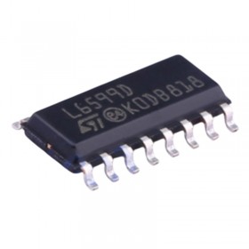 L6599D, L6599, Soft Sw PWM Controller 1-Out PH SHIFT RES 500KHz SOIC-16, L6599DTR