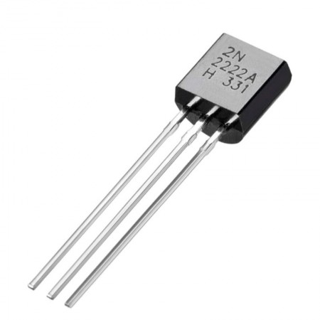 2N2222A, 2222A, 40V 800mA TO-92 Transistör, 2N2222