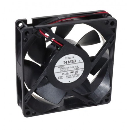 09225VA-24Q-AA-00, 92x92x25mm 24VDC 0.49A 1 Kablolu Fan, 09225VA-24Q-AA