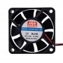 CHA6012BH-15D, 60x60x15mm 12VDC 0.30A 2 Kablolu Fan, Mean Well