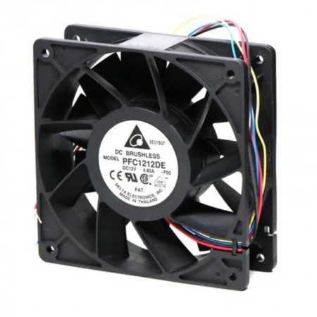 PFC1212DE-F00, 120x120x38mm 12VDC 4.80A 4 Kablolu Fan