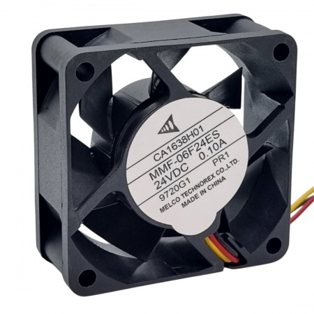 MMF-06F24ES, 60x60x25mm 24VDC 0.10A 3 Kablolu Fan