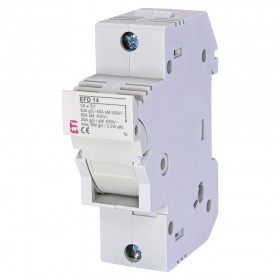 ETI 002560001, EFD 14 1P 14x51mm Ray Montaj Sigorta Yuvası