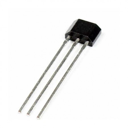 HAL1502UA, 1502A, TO-92S Hall Effect Sensor