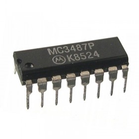 MC3487P, DIP-16 Entegre Devre