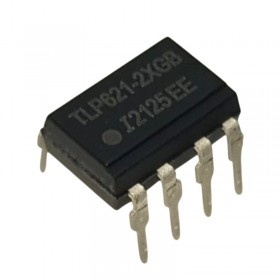 TLP621-2XGB, TLP621-2, Optocoupler, DC-In Transistor Out 2-Ch 5KV Isolation DIP-8