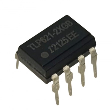 TLP621-2XGB, TLP621-2, Optocoupler, DC-In Transistor Out 2-Ch 5KV Isolation DIP-8