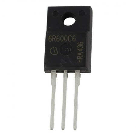 IPA60R600C6, 6R600C6, N-Ch 600V 7.3A CoolMOS TO-220FP Mosfet Transistör