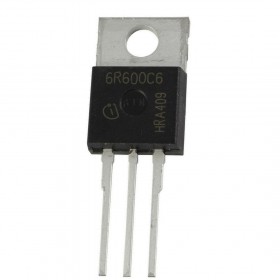 IPP60R600C6, 6R600C6, N-Ch 600V 7.3A CoolMOS TO-220 Mosfet Transistör
