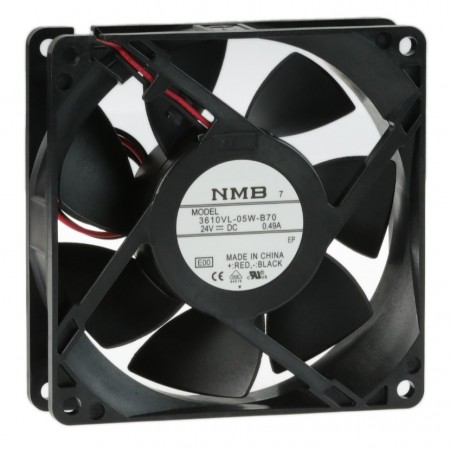 3610VL-05W-B70-E00, 92x92x25mm 24VDC 0.49A 2 Kablolu Fan