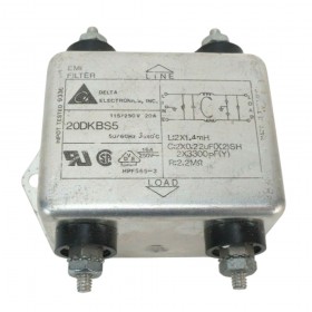 20DKBS5, 20A 250VAC Tek Faz EMI Filtre