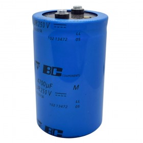 MAL210213472E3, 4700uF 250V 76x105mm 85' Vidalı Kapasitör