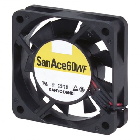 9WF0624H7D01, 60x60x15mm 24VDC 0.12A 3 Kablolu Fan