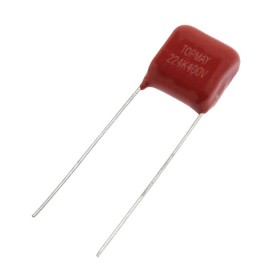 220nF 400V (P10) Metalize Film Kapasitör, 0.22uF 400V