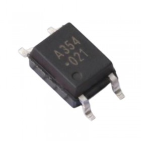 HCPL-354-000E, A354, 1-Ch 50mA SMD-4 Optokuplör, A354 Opto