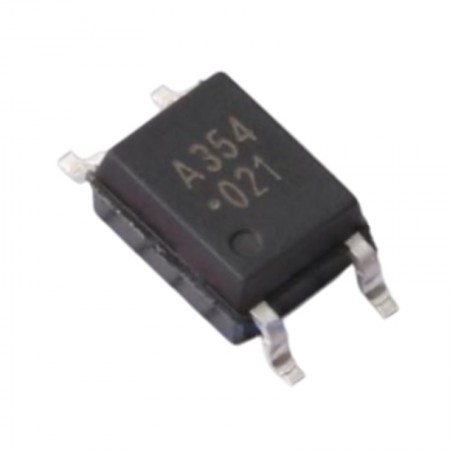 HCPL-354-000E, A354, 1-Ch 50mA SMD-4 Optokuplör, A354 Opto