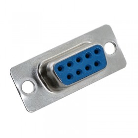 DB100, 9 Pin 2 Sıra Dişi D-Sub Konnektör