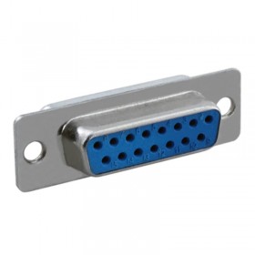 DB103, 15 Pin 2 Sıra Dişi D-Sub Konnektör, DB15 Dişi Konnektör