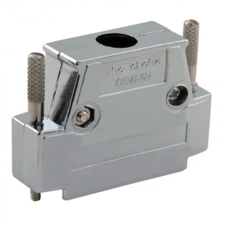 DB108-M, 25 Pin D-Sub Metal Konnektör Kapağı, DB25 Kapak