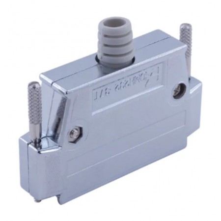 DB113-M, 37 Pin Metal D-Sub Konnektör Kapağı, DB37 Metal Kapak