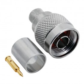 N103, N 103, N Erkek Sıkmalı Konektör, RG213