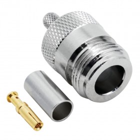 N119, N Dişi Sıkmalı Konnektör, RG58