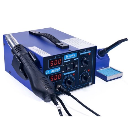 Sunline 852D+ Brushless Sıcak Hava Üflemeli Havya İstasyonu