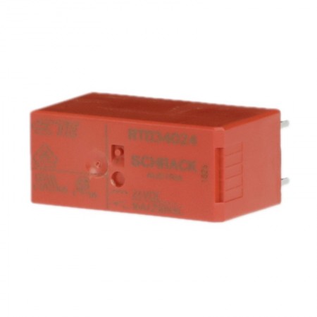 Schrack RTD34024, 24VDC 16A SPST-NO (1 Form A) Röle