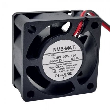 1608KL-05W-B50, 40x40x20mm 24VDC 0.11A 2 Kablolu Fan