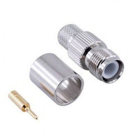 TNC116, TNC Ters Dişi Sıkmalı Konektör, RG213