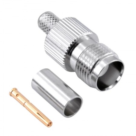 TNC115, TNC 115, TNC Dişi Sıkmalı Konektör, RG59