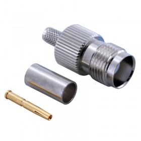 TNC110, TNC Ters Dişi Sıkmalı Konektör, RG58