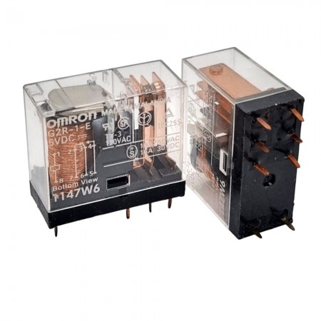 G2R-1-E-DC5, 5VDC 16A SPDT (1 Form C) Röle