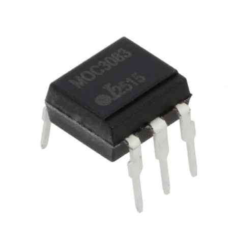 MOC3083, Triyak Çıkışlı Optoizolatör 1-Ch DIP-6