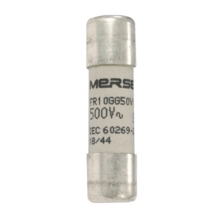 Mersen FR10GG50V1, 10x38mm 500V gG 1A Porselen Sigorta