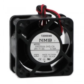04020VA-24Q-CA-00, 40x40x20mm 24VDC 0.15A 2 Kablolu Fan