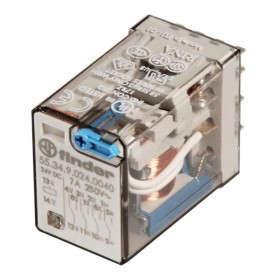 Finder 55.34.9.048.0040, 48VDC 7A 4CO Röle