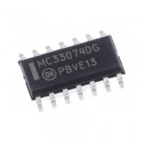 MC33074DR2G, MC33074DG, OP Amp Quad GP ±22V/44V SOIC-14, MC33074D, MC33074, 33074