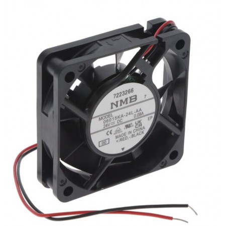 06015KA-24L-AA-00, 60x60x15mm 24VDC 0.08A 2 Kablolu Fan, 2406KL-05W-B30-L00, 06015KA-24L-AA, 2406KL-05W-B30