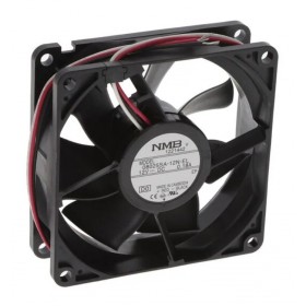 08025SA-12N-EL-D0, 80x80x25mm 12VDC 0.18A 3 Kablolu Fan