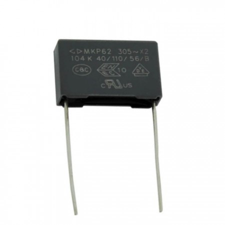 100nF 305V AC 15mm MKP62 X2 Polyester Kapasitör