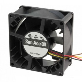 San Ace 80 9GV0848P1G03, 80x80x38mm 48VDC 0.84A 3 Kablolu Fan