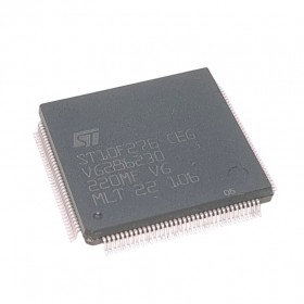 ST10F276-CEG, Microcontroller, 16-BIT, ST10 CPU, CMOS PQFP-144 (28x28mm)