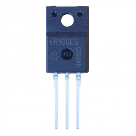 IPA60R190C6 (6R190C6), 600V 20.2A TO-220FP Mosfet Transistör, IPA60R190C6XKSA1