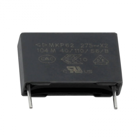 100nF 275V AC 15mm MKP62 X2 Polyester Kapasitör