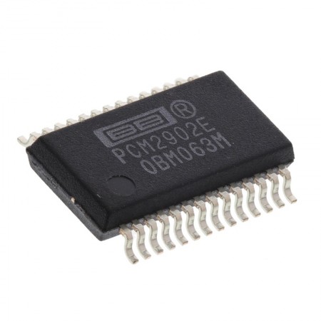 PCM2902E, Stereo Audio USB Codec 16bit SSOP-28 SMD Entegre Devre