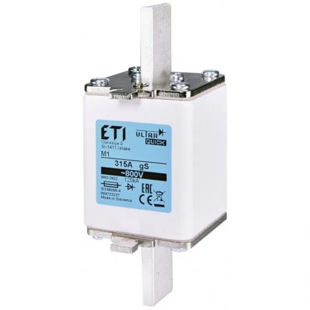 ETI 004723236, M1 250A gS 800V NH1 Bıçaklı Sigorta