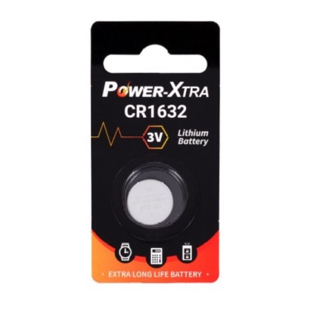 Power-Xtra CR1632, 3V Lithium Pil