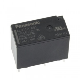 ALQ112, 12VDC 10A SPDT (1 Form C) Röle