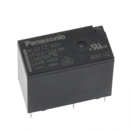 ALQ112, 12VDC 10A SPDT (1 Form C) Röle